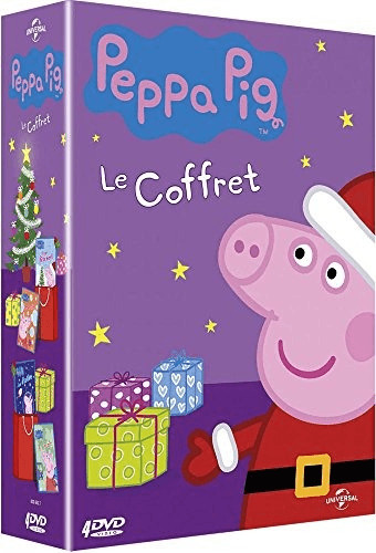 Peppa Pig - Coffret : À l'école + Les bulles + Les étoiles + Peppa fête Noël [DVD]