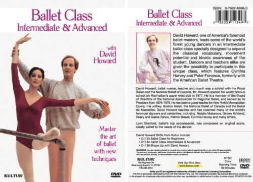 Ballet Class Intermediate & Advanced [Import anglais] [DVD]
