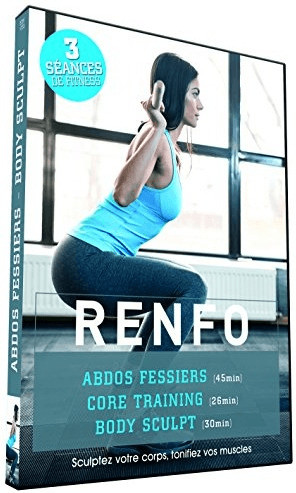 Renfo - abdos fessiers - body sculpt - core training [DVD]