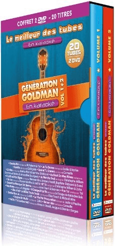 Le Meilleur Des Tubes En Karaoké : Génération Goldman Volumes 1 & 2 [DVD]