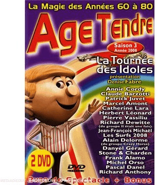 Âge tendre - La tournée des idoles 2008 - Saison 3 [DVD]