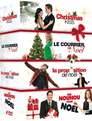 Noël Coffret 4 DVD : Christmas Kiss + La proposition de Noël + Le courrier de Noël + Une nounou pour Noël [DVD]