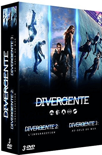 Divergente - Coffret : Cinq destins, un seul choix + L'insurrection + Au-delà du mur [DVD]