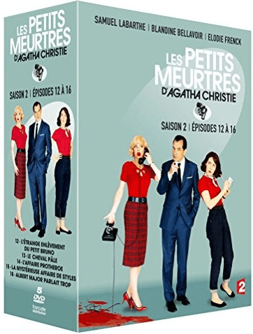 Coffret Les petits meurtres d'Agatha Christie - saison 2 Episodes de 12 à 16 : 5 Films (2016) [DVD]