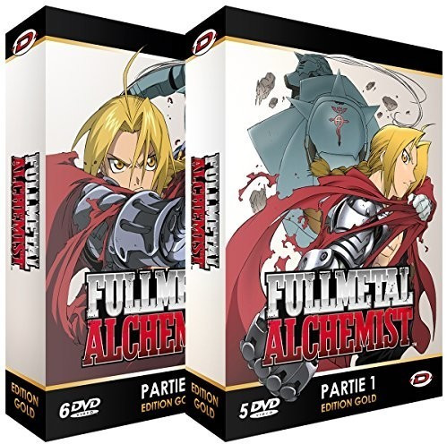 Fullmetal Alchemist - unabridged - Edition Gold - 2 Coffrets (11 DVD + Livrets) [DVD]