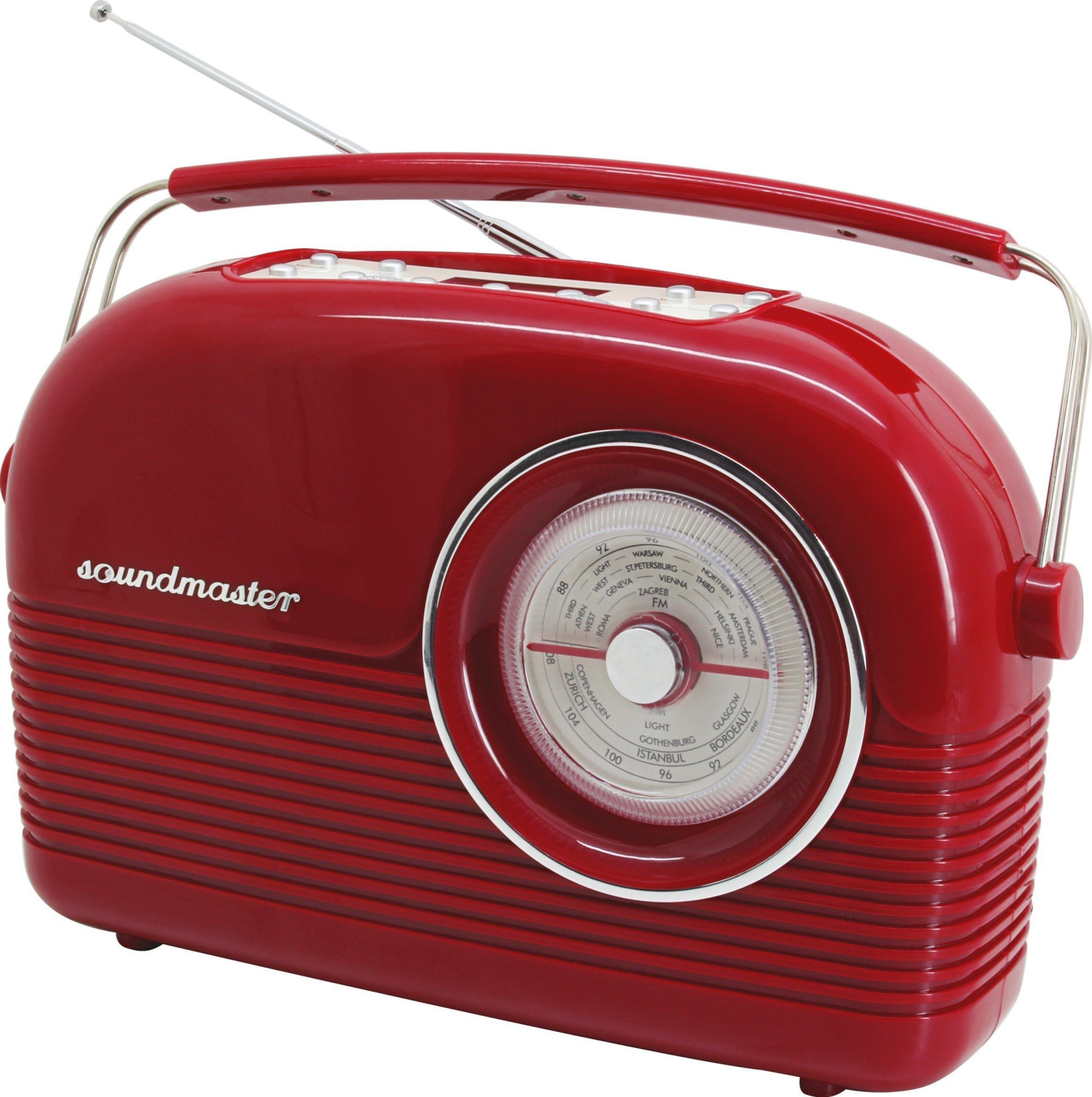 Soundmaster DAB450RO rouge