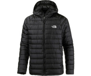 north face trevail jacket hooded black