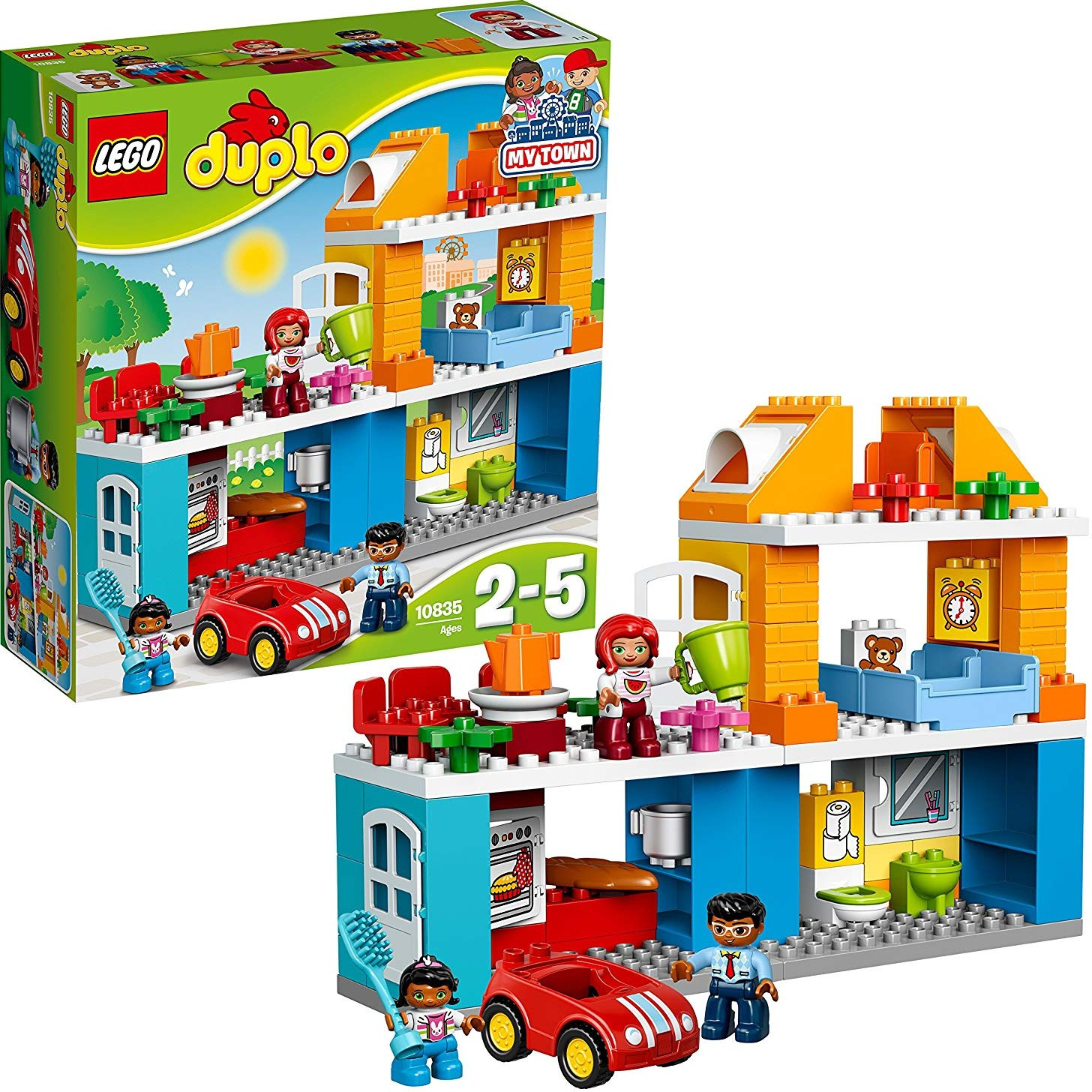 LEGO 10994 Duplo Ma Ville La Maison Familiale 3-en-1, Maison de