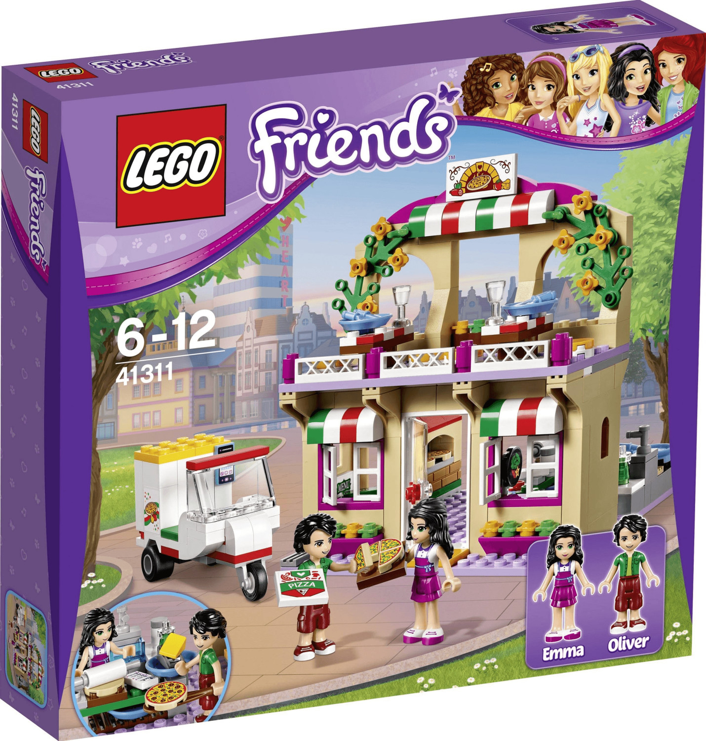 midtergang tilskuer Sprout Buy LEGO Friends - Heartlake Pizzeria (41311) from £79.99 (Today) – Best  Deals on idealo.co.uk