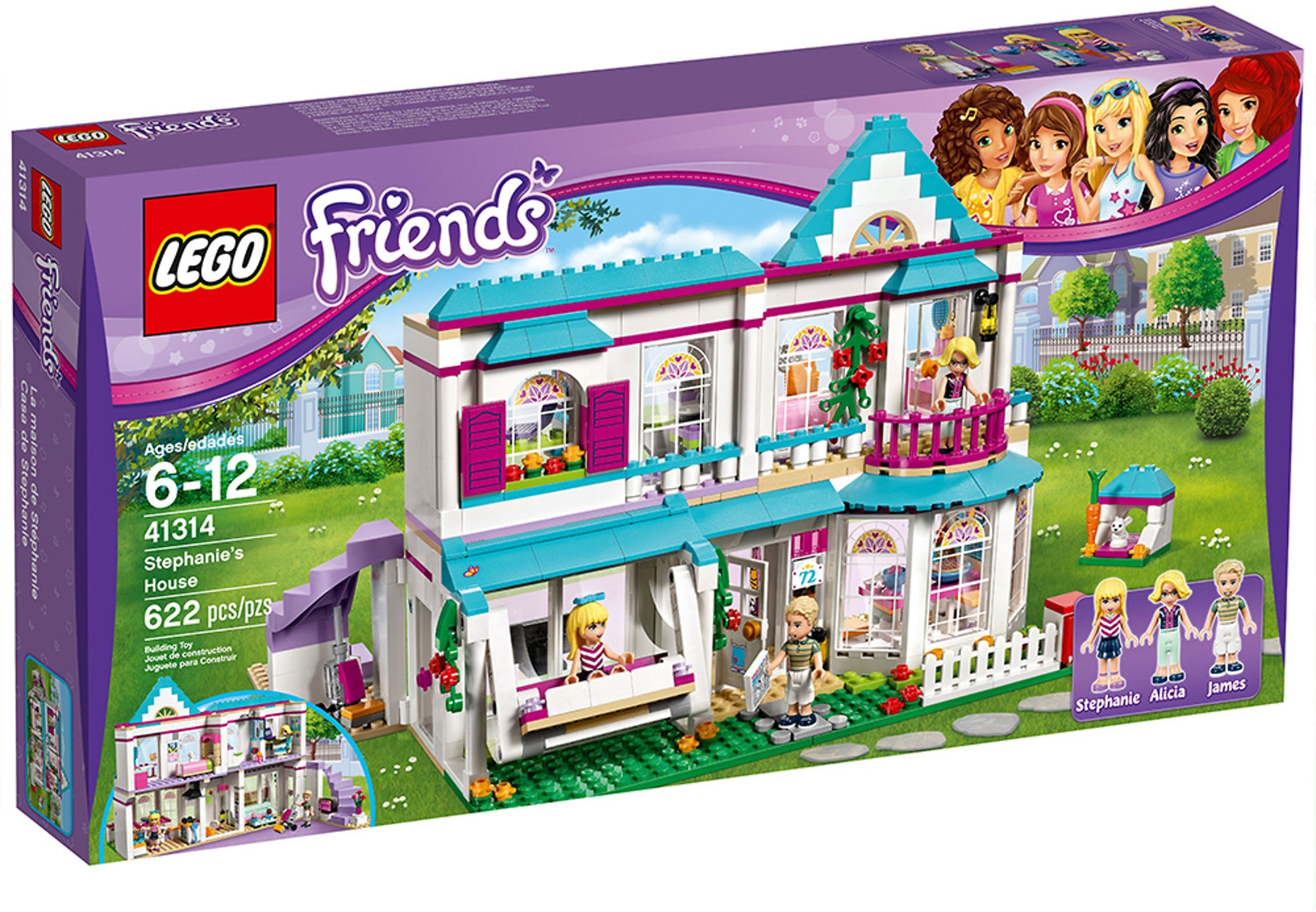 LEGO Friends 41314 - La casa di Stephanie a € 200,37 (oggi)