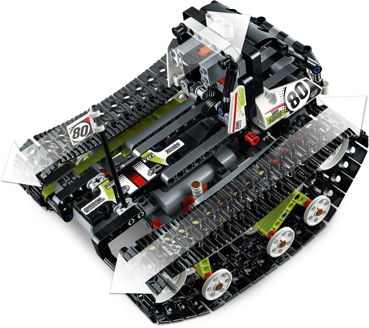 Technic shop tracked racer