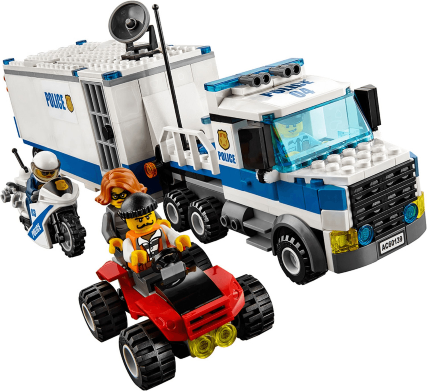 Centro de control móvil lego city on sale