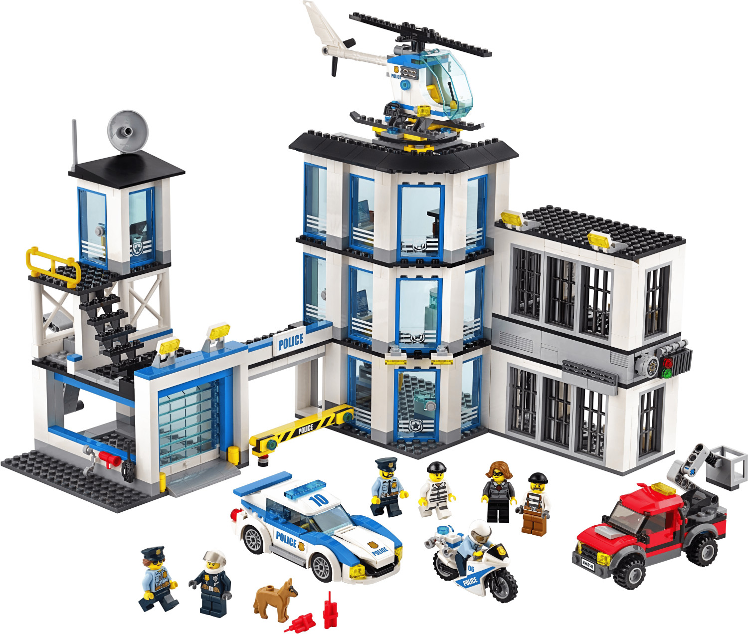 SOLDES 2024 : - 11% 60316 Le commissariat de police LEGO City Dès 6 ans pas  cher