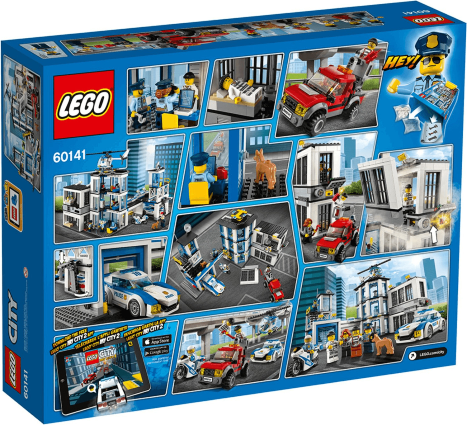 LEGO City Le commissariat de police 60316 LEGO : la boîte à Prix