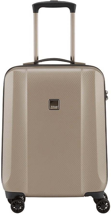 Titan Xenon Deluxe 4 Wheel Trolley 55 cm champagne