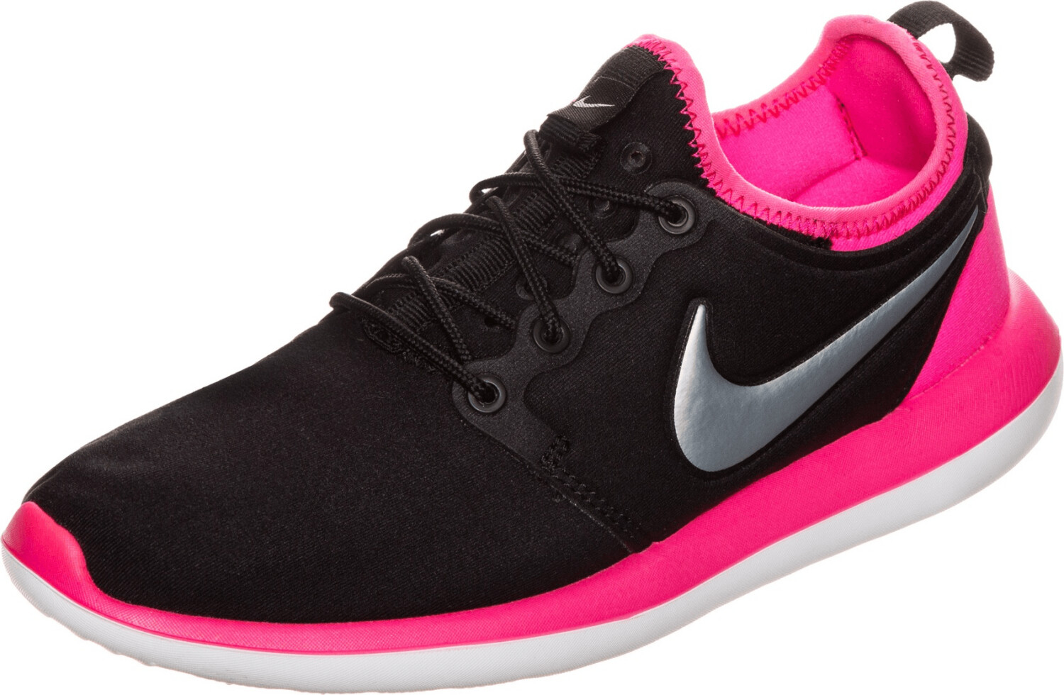Nike Roshe Two GS black/hyper pink/vivid pink/metallic platinum