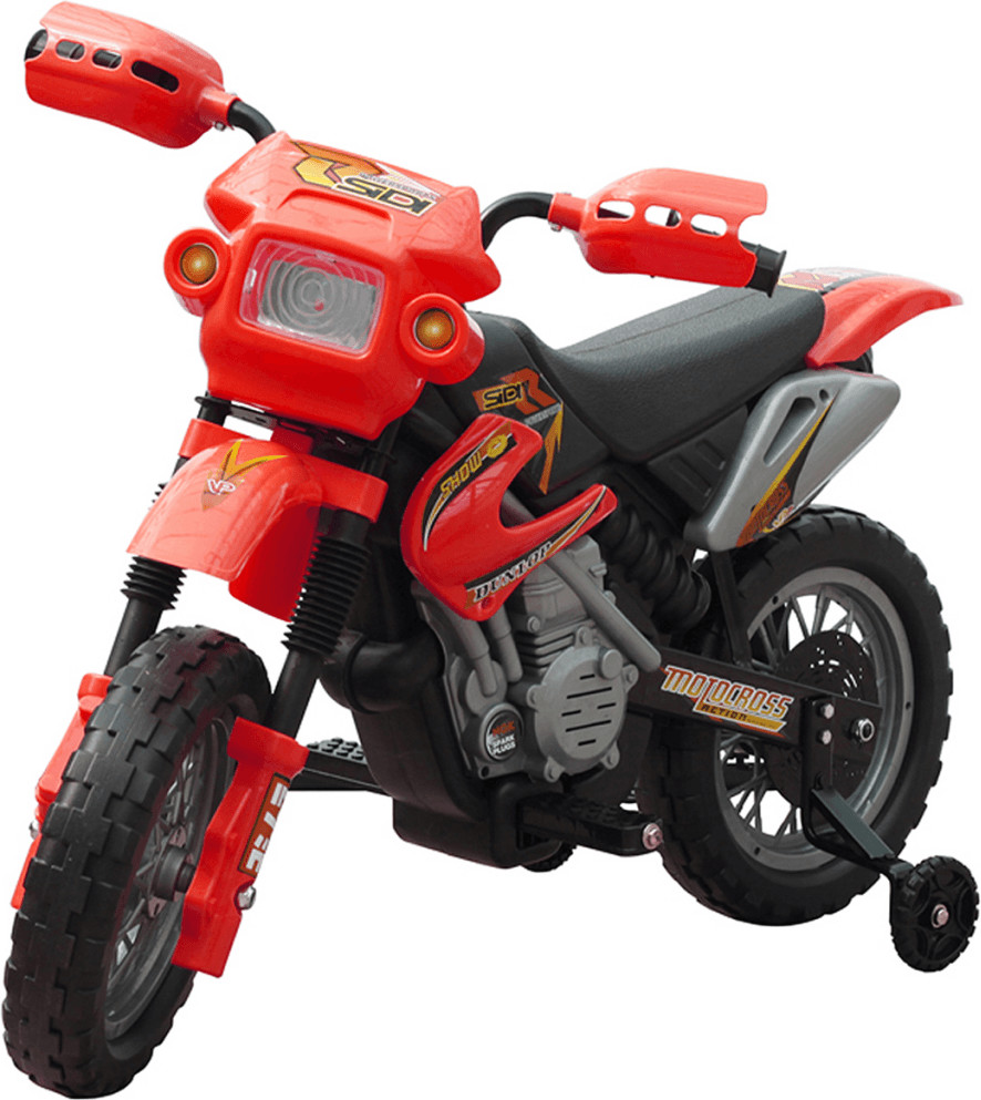 VidaXL Moto électrique rouge