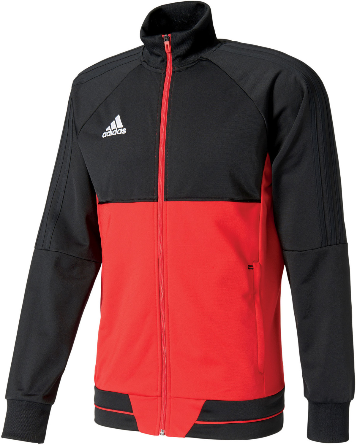 Adidas Tiro 17 Trainingsjacke Kinder black scarlet white ab 15 00 Preisvergleich bei idealo