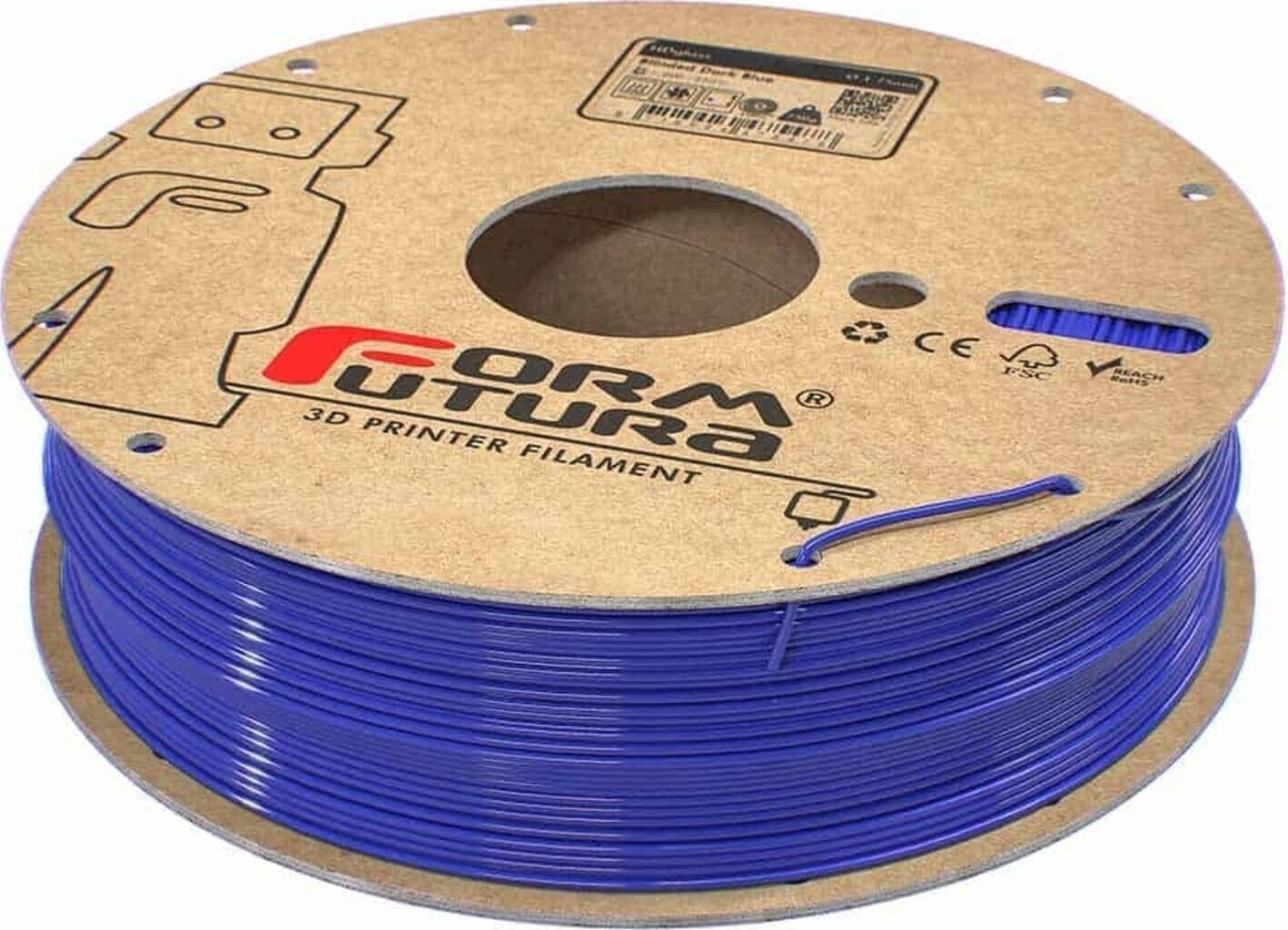 Formfutura HDglass Blinded Dark Blue - 1,75 mm