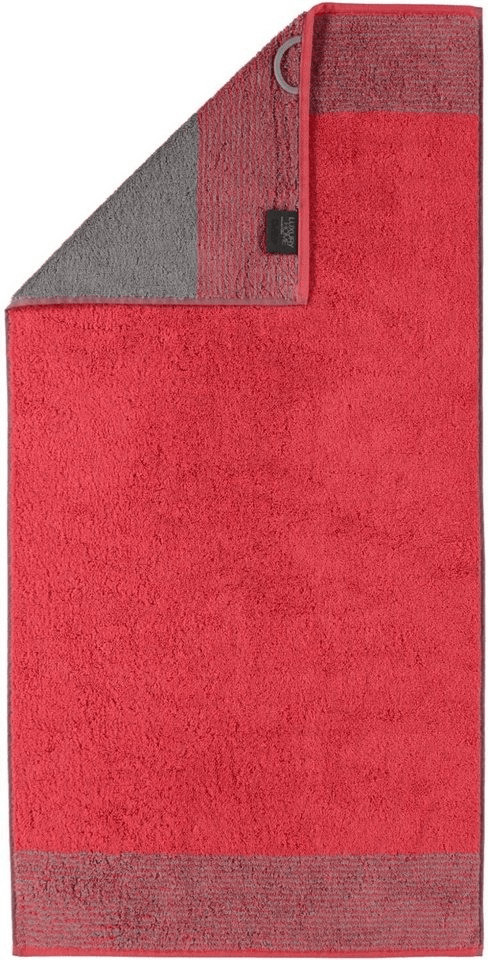 Cawö Luxury Home Two-Tone red (80x200cm)