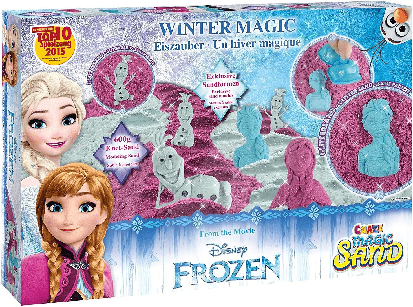 Craze Sable à modeler un hiver magique
