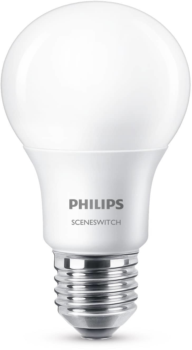 Philips SceneSwitch 8W(60W) E27 (PHI588840) a € 15,95 (oggi)