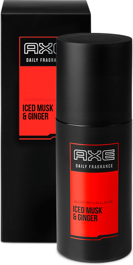 Axe Adrenaline Iced Musk & Ginger Daily Fragance Eau de Toilette (100 ml)