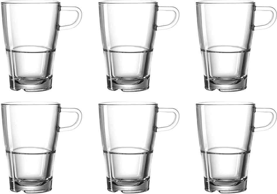Leonardo Senso Set 6 tasses latte macchiato