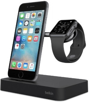 Belkin Station de recharge Valet F8J183 (Apple Watch & iPhone) noir