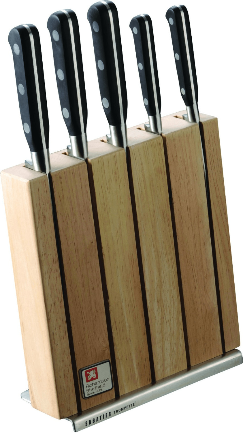 Amefa Bloc 5 couteaux Sabatier Trompette