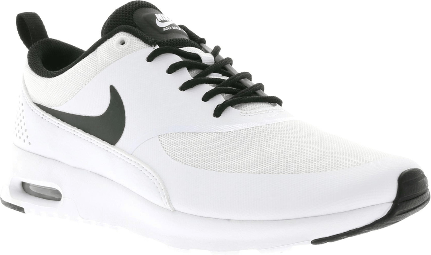 nike air max thea black white womens