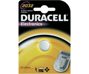 Duracell Button cell CR2032 battery 3V 180 mAh au meilleur prix