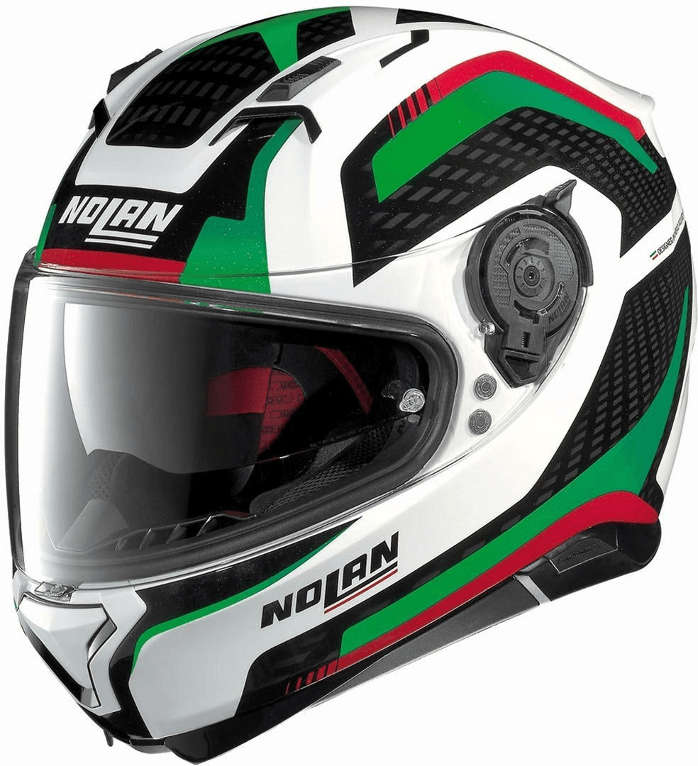 Nolan N87 Arkad 41 blanc m�tallique