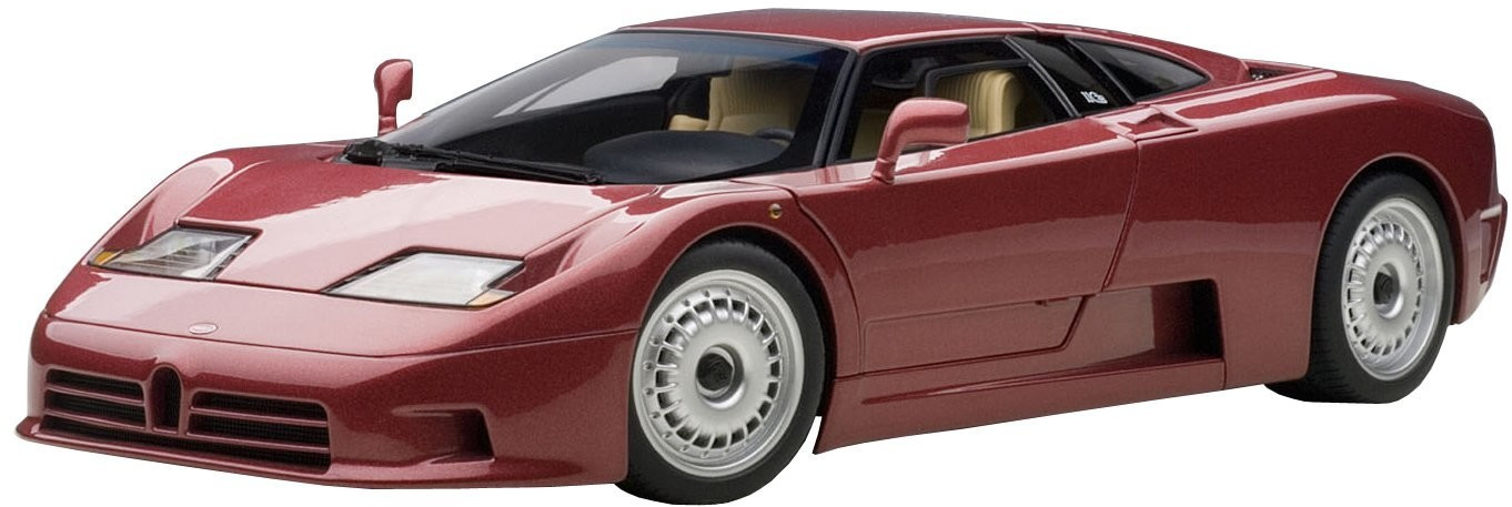 Autoart Bugatti EB110 GT 1991 rouge foncé 1:18 (70977)