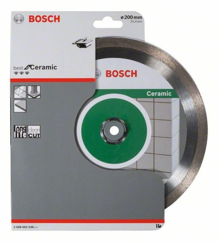 Bosch Expert Disques coupe diamanté HardCeramic 10 x 1,5 mm