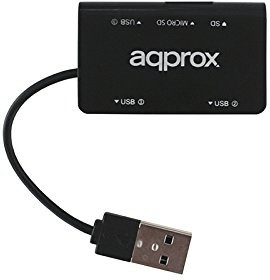 Approx 3 Port USB 2.0 Cardreader Hub