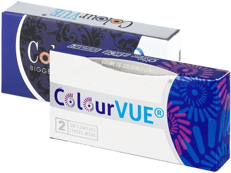 ColourVue Big Eyes Cool Blue +/-0.00 (2 lentilles)