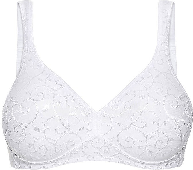 Triumph International Elegant Cotton Non-wired Bra white