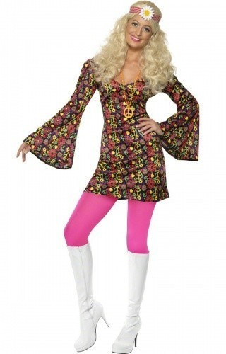 Smiffy's Déguisement hippie années 60 taille L (39438)