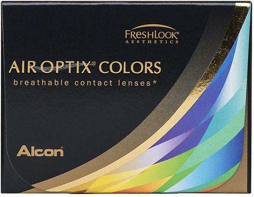 Alcon Air Optix Colors Sterling Gray +0.00 (2 lentilles)