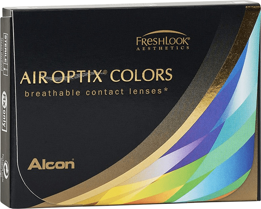 Alcon Air Optix Colors Gray +0.25 (2 lentilles)