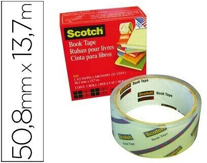 Scotch Book Repair Tape 50,8mm x 13,7m