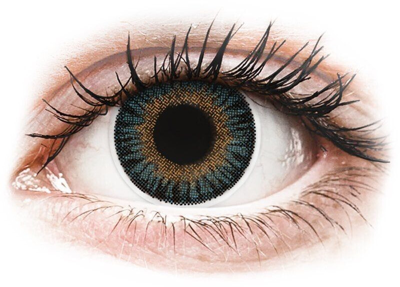 ColourVue 3 Tones Blue (2 lentilles)