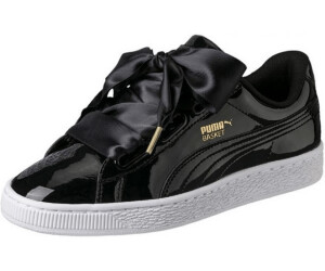 puma patent bow trainers