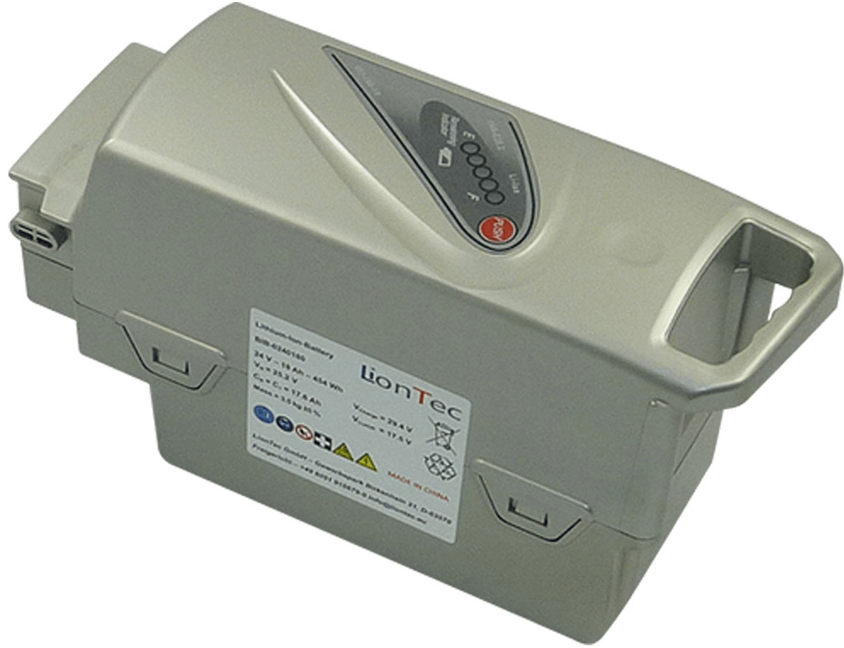 LionTec Batterie de remplacement 24 V, 18 Ah