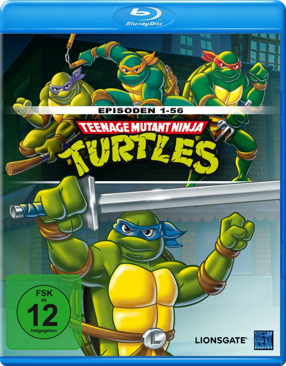 Teenage Mutant Ninja Turtles Box 1 (Episode 1-56) [Blu-ray]