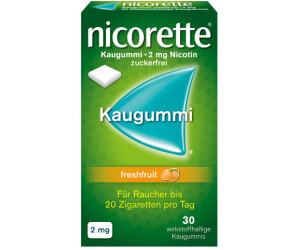 nicorette 2 mg Freshfruit Kaugummi (30 Stk.)