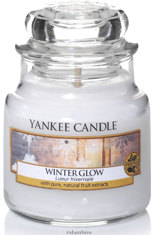 Yankee Candle Bougie parfumée taille S Lueur hivernale