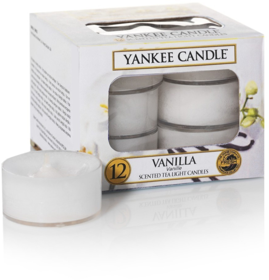 Yankee Candle Bougies chauffe-plat 12 pièces vanille