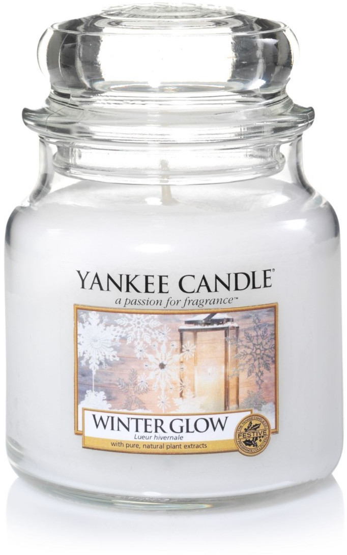 Yankee Candle Bougie parfumée taille M Lueur hivernale